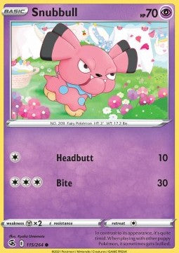 Snubbull - Fusion Strike (Common) [FST-115]