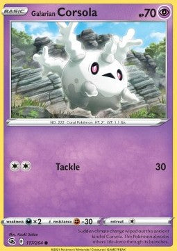 Galarian Corsola - Fusion Strike (Common) [FST-117]