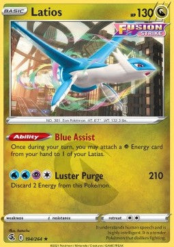 Latios - Fusion Strike (Rare) [FST-194]