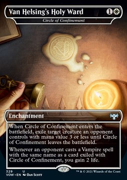 Circle of Confinement - Innistrad: Crimson Vow: Extras (Uncommon) [XVOW-329]