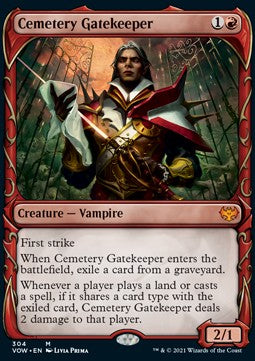 Cemetery Gatekeeper - Innistrad: Crimson Vow: Extras (Mythic) [XVOW-304]