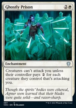 Ghostly Prison - Commander: Innistrad: Crimson Vow (Uncommon) [VOC-87]