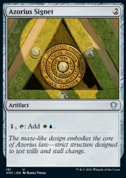 Azorius Signet - Commander: Innistrad: Crimson Vow (Uncommon) [VOC-161]