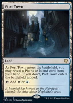 Port Town - Commander: Innistrad: Crimson Vow (Rare) [VOC-178]