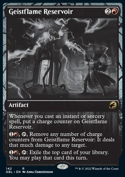 Geistflame Reservoir - Innistrad: Double Feature (Rare) [DBL-142]