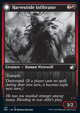 Harvesttide Infiltrator // Harvesttide Assailant - Innistrad: Double Feature (Common) [DBL-143]