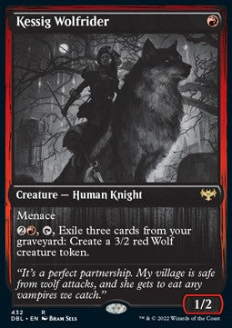 Kessig Wolfrider - Innistrad: Double Feature (Rare) [DBL-432]