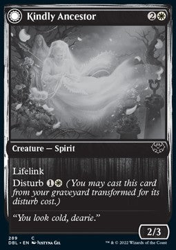 Kindly Ancestor // Ancestor's Embrace - Innistrad: Double Feature (Common) [DBL-289]