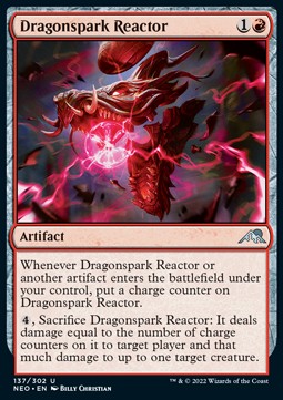 Dragonspark Reactor - Kamigawa: Neon Dynasty (Uncommon) [NEO-137]