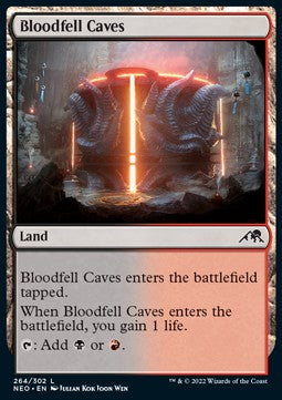 Bloodfell Caves - Kamigawa: Neon Dynasty (Common) [NEO-264]