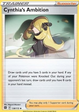 Cynthia's Ambition - Brilliant Stars (Uncommon) [BRS-138]