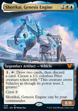 Shorikai, Genesis Engine (V.2) - Commander: Kamigawa: Neon Dynasty (Mythic) [NEC-76]