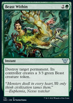 Beast Within - Commander: Kamigawa: Neon Dynasty (Uncommon) [NEC-114]