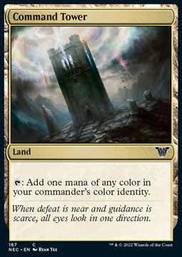 Command Tower - Commander: Kamigawa: Neon Dynasty (Common) [NEC-167]