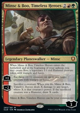 Minsc & Boo, Timeless Heroes - Commander Legends: Battle for Baldur's Gate (Mythic) [CLB-285]