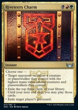 Riveteers Charm - Streets of New Capenna (Uncommon) [SNC-217]