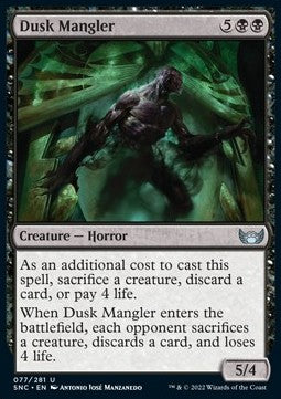 Dusk Mangler - Streets of New Capenna (Uncommon) [SNC-77]