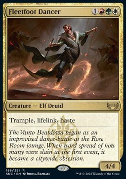 Fleetfoot Dancer - Streets of New Capenna (Rare) [SNC-188]