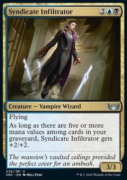 Syndicate Infiltrator - Streets of New Capenna (Uncommon) [SNC-226]