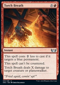 Torch Breath - Streets of New Capenna (Uncommon) [SNC-127]