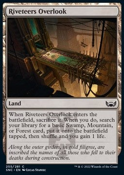 Riveteers Overlook - Streets of New Capenna (Common) [SNC-255]