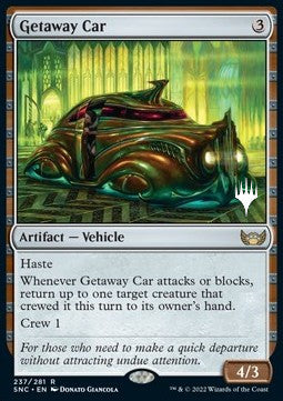 Getaway Car (V.2) - Streets of New Capenna: Promos (Rare) [PSNC-237]