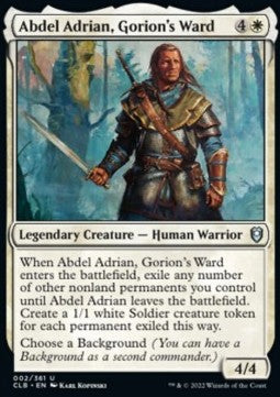 Abdel Adrian, Gorion's Ward - Commander Legends: Battle for Baldur's Gate (Uncommon) [CLB-2]