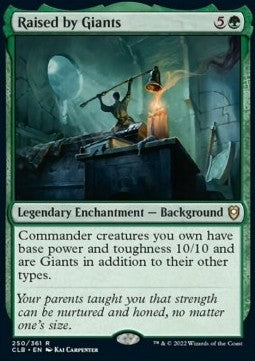 Raised by Giants - Commander Legends: Battle for Baldur's Gate (Rare) [CLB-250]