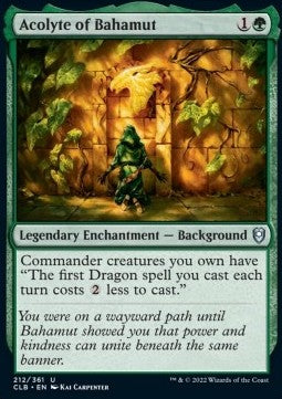 Acolyte of Bahamut - Commander Legends: Battle for Baldur's Gate (Uncommon) [CLB-212]