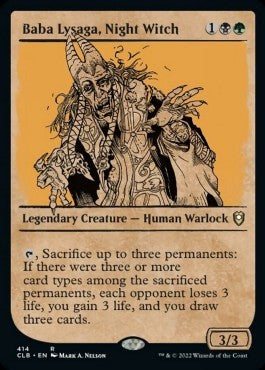 Baba Lysaga, Night Witch (V.2) - Commander Legends: Battle for Baldur's Gate: Extras (Rare) [XCLB-414]
