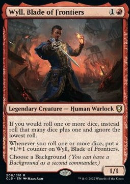 Wyll, Blade of Frontiers - Commander Legends: Battle for Baldur's Gate (Rare) [CLB-208]