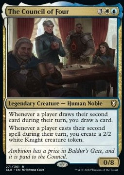 The Council of Four - Commander Legends: Battle for Baldur's Gate (Rare) [CLB-271]