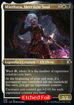 Minthara, Merciless Soul (V.1) - Commander Legends: Battle for Baldur's Gate: Extras (Uncommon) [XCLB-543]