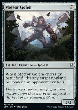 Meteor Golem - Commander Legends: Battle for Baldur's Gate (Uncommon) [CLB-323]