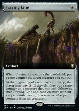 Fraying Line - Commander Legends: Battle for Baldur's Gate: Extras (Rare) [XCLB-597]
