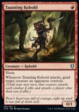 Taunting Kobold - Commander Legends: Battle for Baldur's Gate (Uncommon) [CLB-199]