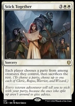 Stick Together (V.1) - Commander Legends: Battle for Baldur's Gate: Extras (Rare) [XCLB-661]