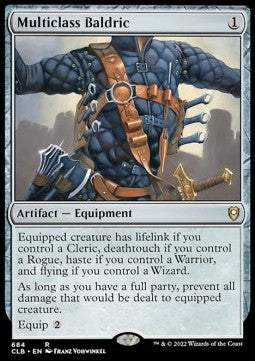 Multiclass Baldric (V.1) - Commander Legends: Battle for Baldur's Gate: Extras (Rare) [XCLB-684]