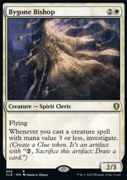 Bygone Bishop - Commander Legends: Battle for Baldur's Gate: Extras (Rare) [XCLB-689]