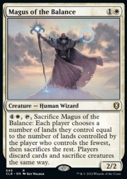 Magus of the Balance - Commander Legends: Battle for Baldur's Gate: Extras (Rare) [XCLB-699]