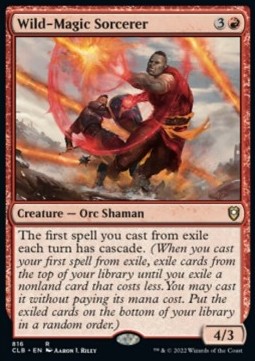 Wild-Magic Sorcerer - Commander Legends: Battle for Baldur's Gate: Extras (Rare) [XCLB-816]