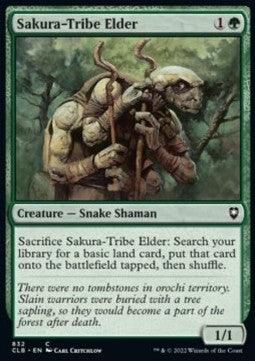 Sakura-Tribe Elder - Commander Legends: Battle for Baldur's Gate: Extras (Common) [XCLB-832]