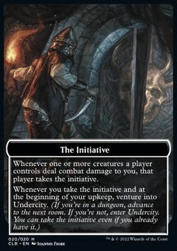 The Initiative // Undercity - Commander Legends: Battle for Baldur's Gate: Extras (Token) [XCLB-T 20/20]