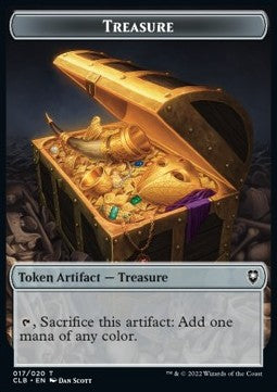 Treasure Token - Commander Legends: Battle for Baldur's Gate: Extras (Token) [XCLB-T17]