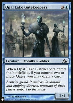 Opal Lake Gatekeepers - The List (Common) [ZNL-16]