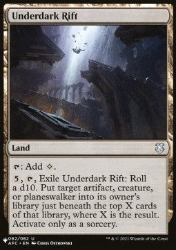 Underdark Rift - The List (Uncommon) [ZNL-62]