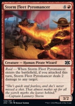Storm Fleet Pyromancer - Double Masters 2022 (Common) [2X2-126]
