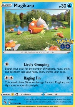 Magikarp - Pokémon GO (Common) [PGO-021]