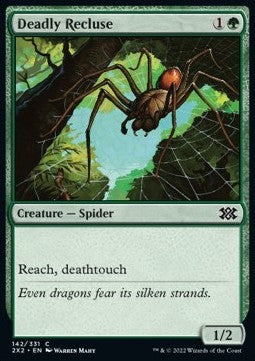 Deadly Recluse - Double Masters 2022 (Common) [2X2-142]