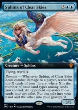 Sphinx of Clear Skies - Dominaria United: Extras (Mythic) [XDMU-396]